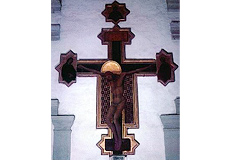 セーニャ・ディ・ボナヴェントゥーラ作「十字架上のキリスト」