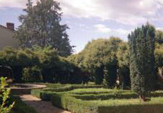 ヴァザーリの家の庭園