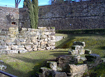 メディチ家城塞の古代ローマ遺跡