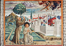 ベノッツォ・ゴッツォリ作「聖フランチェスコの生涯」